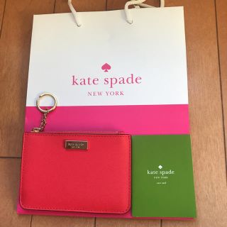 ケイトスペードニューヨーク(kate spade new york)の【緊急値下】新品 ケイトスペード カードケース ミニ財布 コインケース 定期入れ(パスケース/IDカードホルダー)