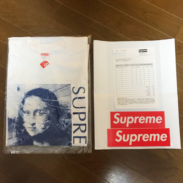 最安 Supreme Mona Lisa Tee M 白 シュプリーム モナリサ