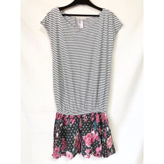 ザラ(ZARA)の★SALE★ボーダー花柄チュニック(チュニック)