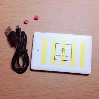 ロペピクニック(Rope' Picnic)のROPE' PICNIC 携帯充電器(バッテリー/充電器)