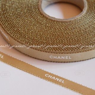 シャネル(CHANEL)のシャネル リボン ゴールド 2014年母の日限定 3m 正規品(その他)