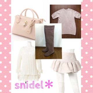 スナイデル(SNIDEL)のsnidel＊大人気5点セット(ミニワンピース)