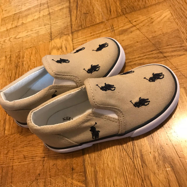 POLO RALPH LAUREN(ポロラルフローレン)の【未使用】★POLO RALPH LAUREN★Kids スニーカー★14cm キッズ/ベビー/マタニティのベビー靴/シューズ(~14cm)(スニーカー)の商品写真