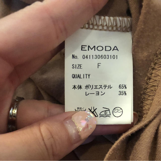 EMODA(エモダ)のエモダ EMODA ドルマン カットソー レディースのトップス(カットソー(半袖/袖なし))の商品写真