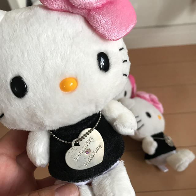 SWAROVSKI(スワロフスキー)のスワロフスキーコラボキティちゃん4体セット エンタメ/ホビーのおもちゃ/ぬいぐるみ(キャラクターグッズ)の商品写真