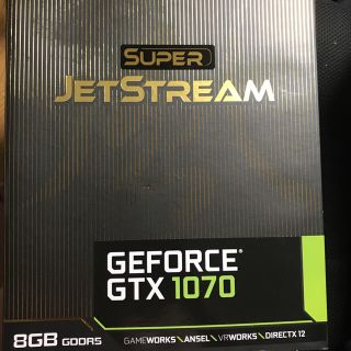 gtx 1070 8gb 中古 スーパージェットストリーム(PCパーツ)