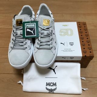 エムシーエム(MCM)の【即完売品】mcm x puma suede classic  27cm(スニーカー)