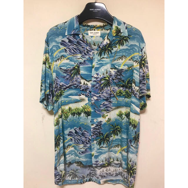 2022年激安 Saint Laurent エディ アロハシャツ サンローラン 36 16ss
