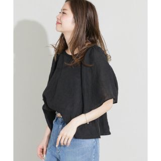 サニーレーベル(Sonny Label)のハピネス様専用 Sonny Lable 袖ボリュームリネンブラウス(シャツ/ブラウス(半袖/袖なし))