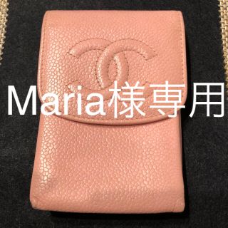 シャネル(CHANEL)のシャネル シガレットケース ピンク (タバコグッズ)