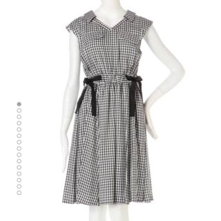 ジルバイジルスチュアート(JILL by JILLSTUART)のJILL by JILLSTUART ギンガムチェックワンピース(ひざ丈ワンピース)