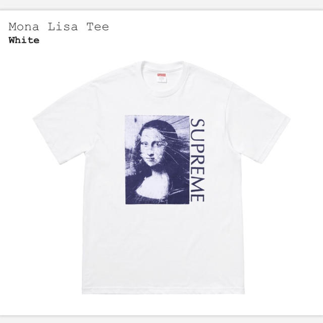 supreme  Mona Lisa tee S