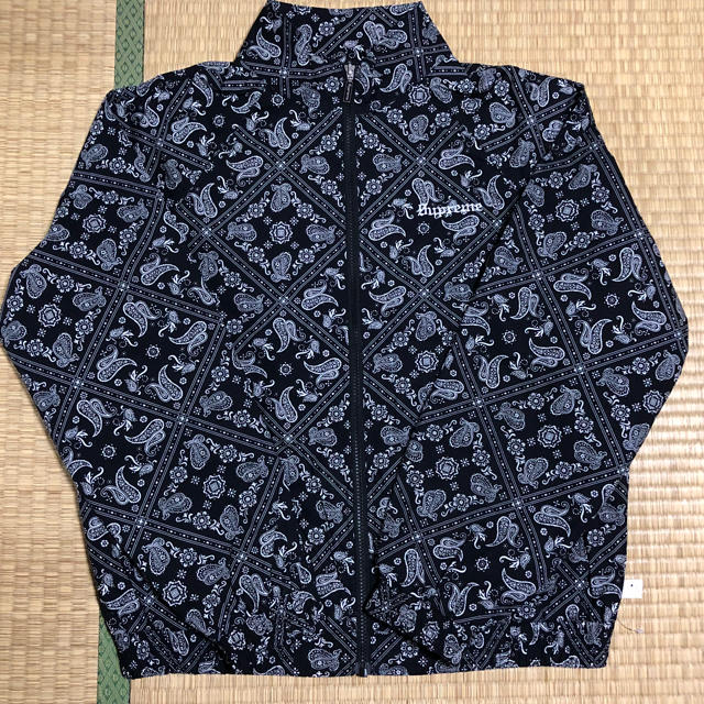 M】supreme Bandana Track Jacket バンダナ M】supreme Bandana Track Jacket バンダナ