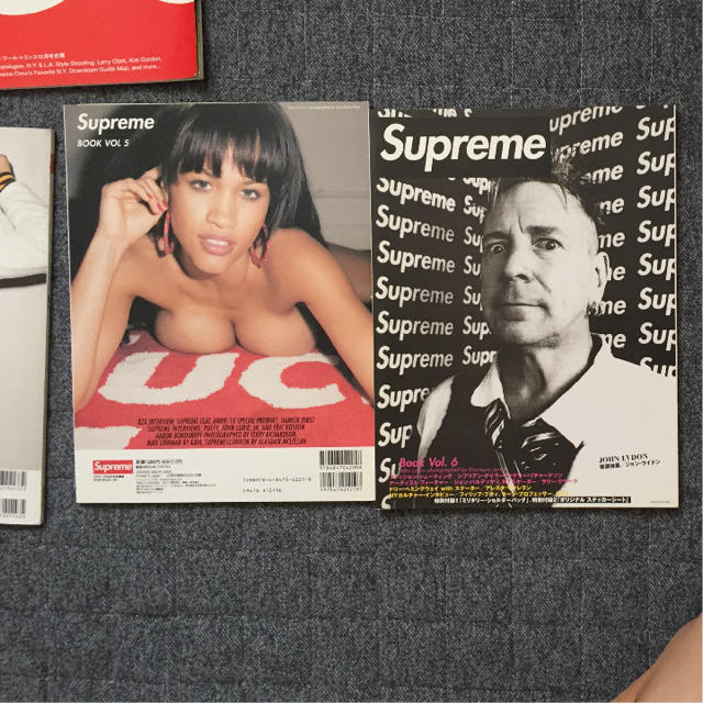 シュプリームsupremeムック本 6冊セット シュプリームsupremeムック本 6冊セット