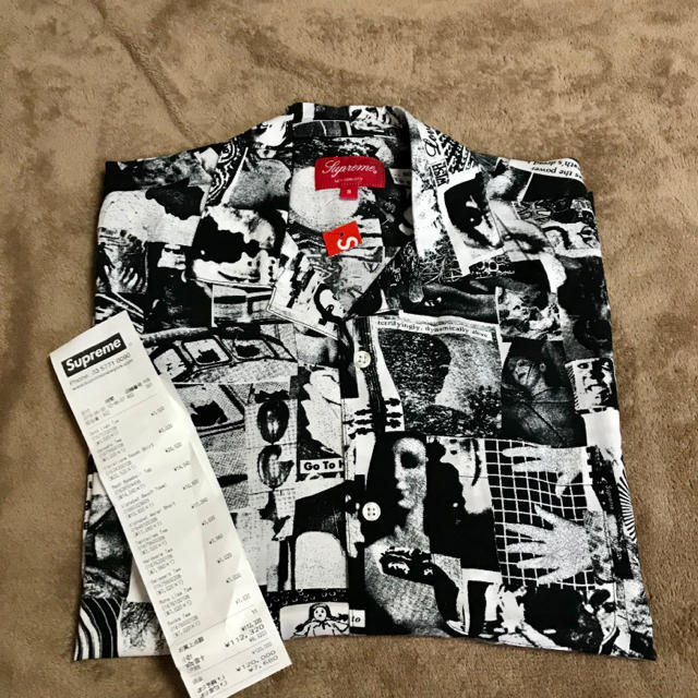 S supreme Vibrations Rayon Shirt シャツ