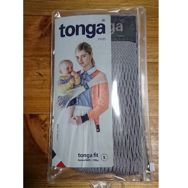 tonga(トンガ)の美品 tonga スリング キッズ/ベビー/マタニティの外出/移動用品(スリング)の商品写真