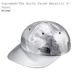 シュプリーム(Supreme)の美品 Supreme North Face Cap Silver シルバー(キャップ)