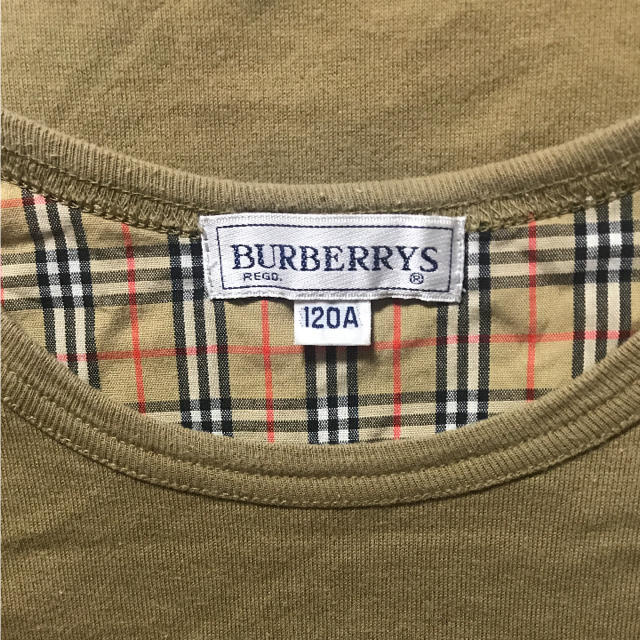 BURBERRY(バーバリー)のBURBERRYS  Tシャツ  size120A キッズ/ベビー/マタニティのキッズ服女の子用(90cm~)(Tシャツ/カットソー)の商品写真