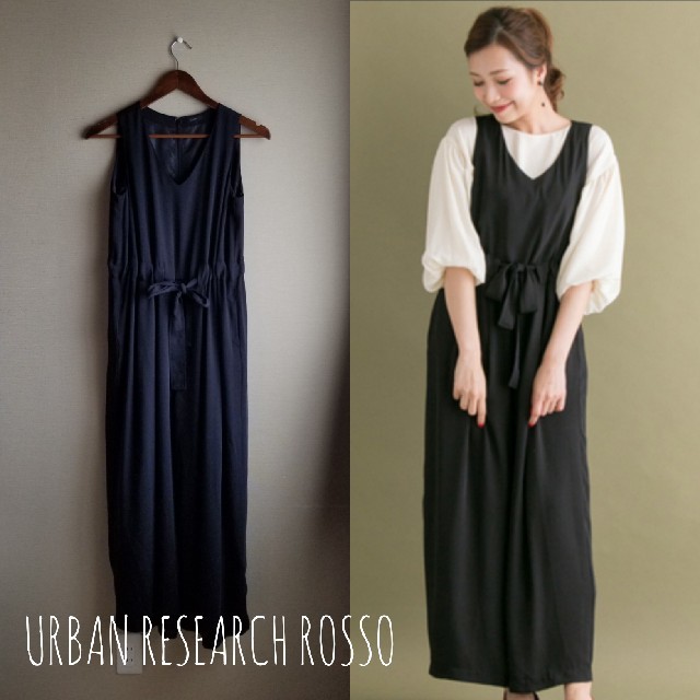 URBAN RESEARCH ROSSO(アーバンリサーチロッソ)の専用　リボンウエストオールインワン　KBF.イエナsonny  label好きな レディースのパンツ(オールインワン)の商品写真