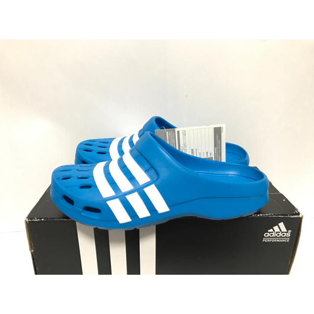 Adidas 新品 Adidas デュラモ クロッグ サンダル 青の通販 By Tristar S Shop アディダスならラクマ