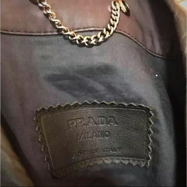 PRADA(プラダ)のプラダ ロングスプリングコート メンズのジャケット/アウター(トレンチコート)の商品写真
