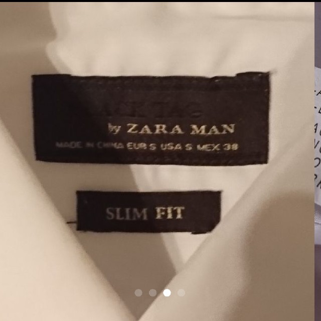 ZARA(ザラ)の【Mah様専用】ZARA ザラ ボタンダウン 長袖シャツ【新品未使用品】 メンズのトップス(シャツ)の商品写真