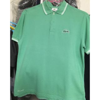 ラコステ(LACOSTE)の★美品★ラコステ ポロシャツ ライトグリーン/キッズ16(ポロシャツ)