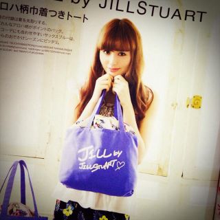 ジルスチュアート(JILLSTUART)のアロハ柄巾着付きトートBAG.(トートバッグ)