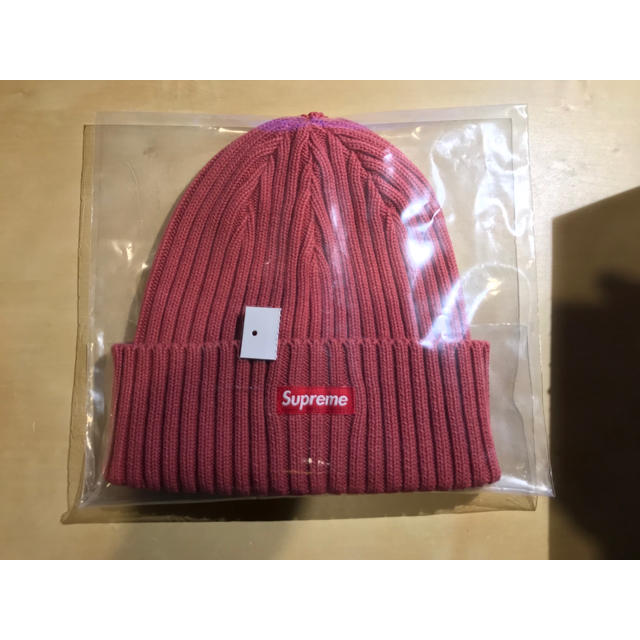 送料込み！supreme overdyed ribbed beanie