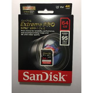 サンディスク(SanDisk)のSanDisk Extreme Pro SDXC UHS-I U3 64Gb(その他)