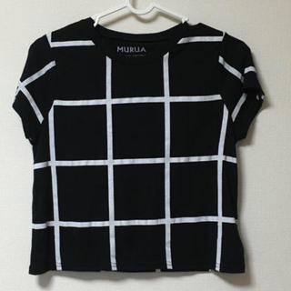 ムルーア(MURUA)のムルーア クロップドTシャツ(Tシャツ(半袖/袖なし))