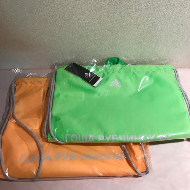 新品【 GOSHA × ADIDAS - GYM BAG 】ナップサック