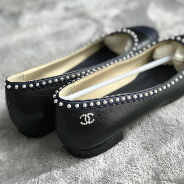 ファッション通販】 - CHANEL Mmama様 パールCHANEL 新品 バレエ