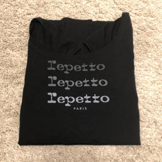 レペット(repetto)のレペット 黒Tシャツ(Tシャツ(半袖/袖なし))