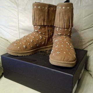 ジミーチュウ(JIMMY CHOO)のUGG×JIMMY CHOOムートン(ブーツ)