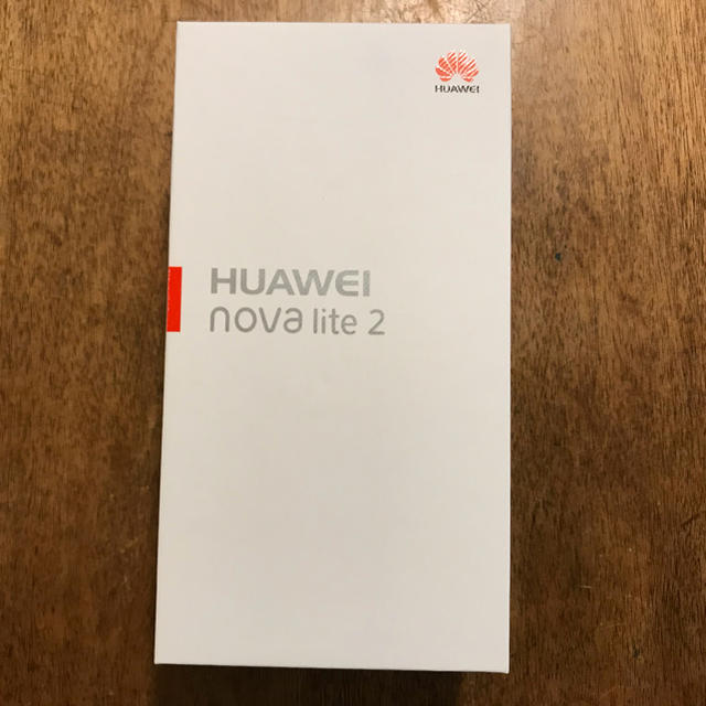 新品未開封品　HUAWEI nova lite2 ブルー