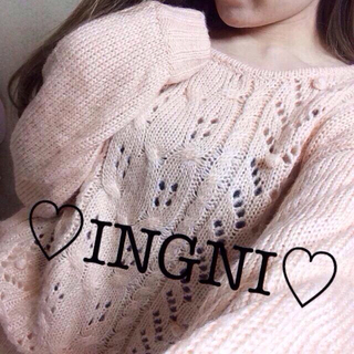 イング(INGNI)のさきぽよ様♡12/2までお取り置き♡(ニット/セーター)