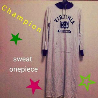 チャンピオン(Champion)のChampion☆スウェットワンピース (ロングワンピース/マキシワンピース)