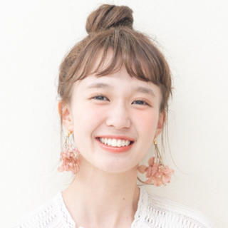 カスタネ(Kastane)のchaco × しばさき ♡ flower earring(イヤリング)