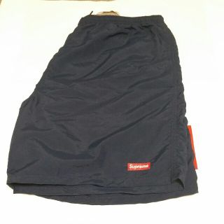 シュプリーム(Supreme)の【L】supreme water shorts ネイビー(水着)