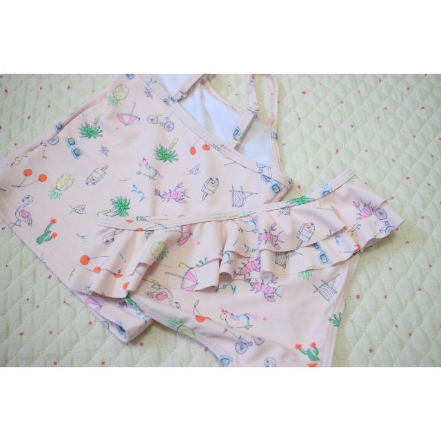 NEXT(ネクスト)のNEXT ネクスト プリント ビキニ 水着 キッズ/ベビー/マタニティのキッズ服女の子用(90cm~)(水着)の商品写真