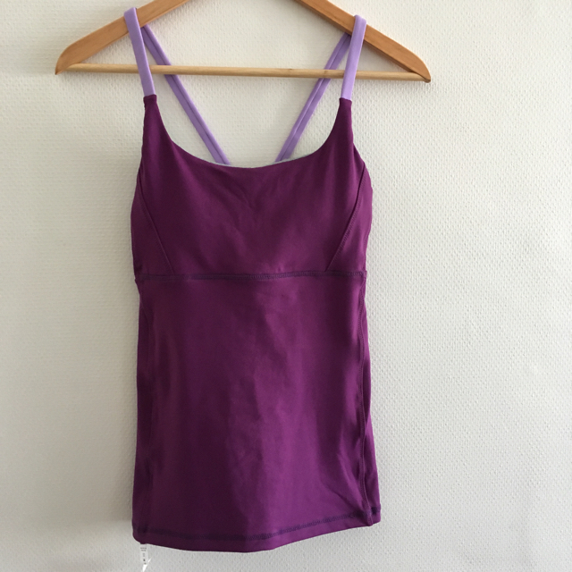 lululemon(ルルレモン)の確認用*outlet* lululemon size6 tank top スポーツ/アウトドアのトレーニング/エクササイズ(ヨガ)の商品写真