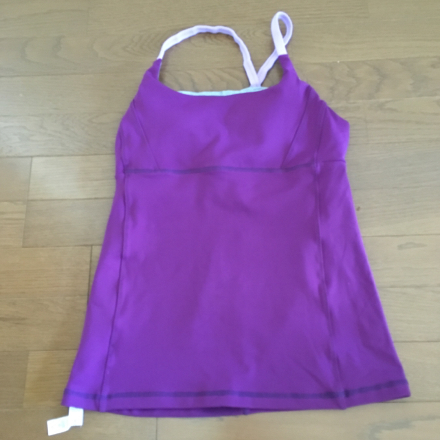 lululemon(ルルレモン)の確認用*outlet* lululemon size6 tank top スポーツ/アウトドアのトレーニング/エクササイズ(ヨガ)の商品写真