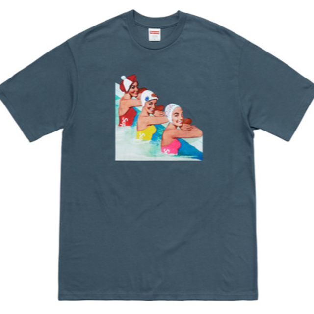 Supreme - 送料無料 希少カラー Swimmers Tee Dark Slate XL