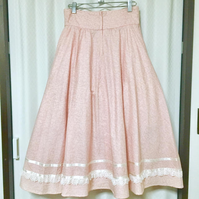 GUNNE SAX(ガニーサックス)のGUNNE SAX ピンクスカート レディースのスカート(ロングスカート)の商品写真
