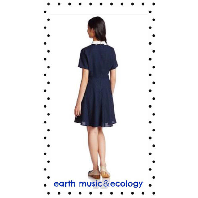 earth music & ecology(アースミュージックアンドエコロジー)の☆新品・未使用☆earth music＆ecologyウインドペンチェックワンピ レディースのワンピース(ミニワンピース)の商品写真
