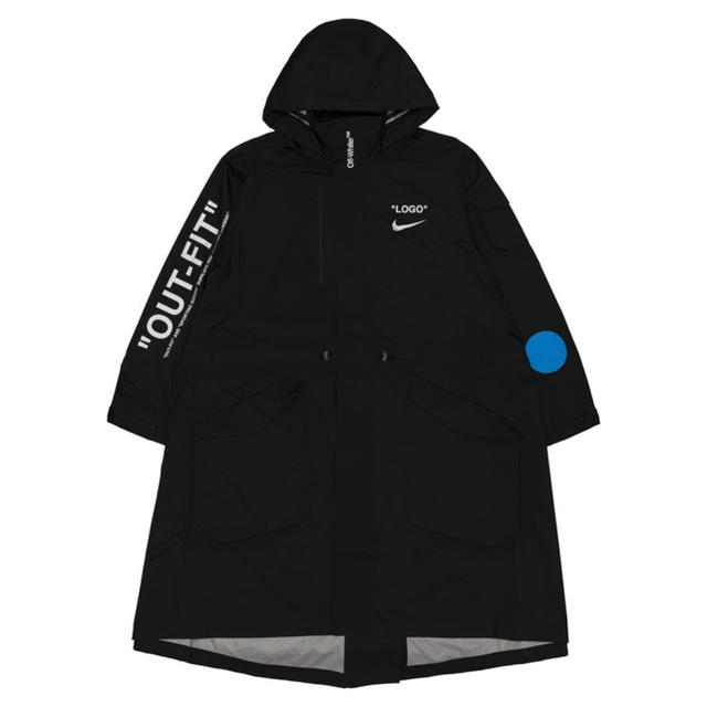 【美品】NIKE AS NRG OFF-WHITE JACKET BLACK L