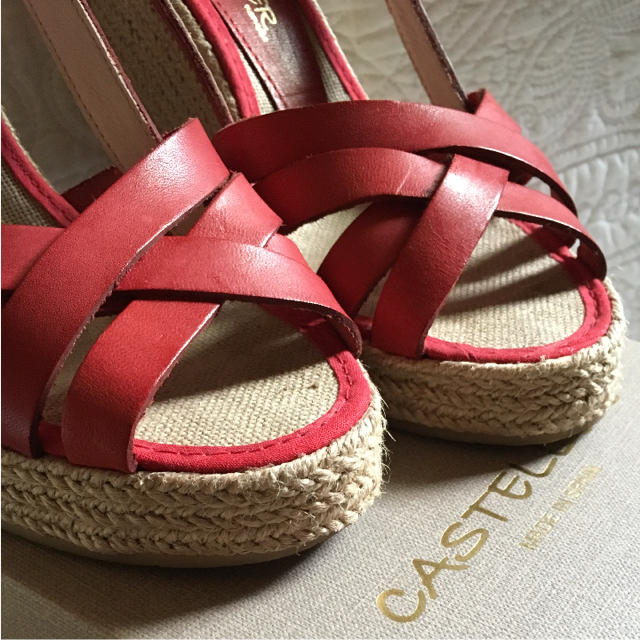 Castaner(カスタニエール)のCASTELLER スペイン製 ウェッジソール サンダル  ドゥジィエムクラス  レディースの靴/シューズ(サンダル)の商品写真