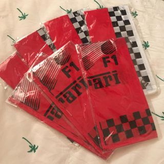 フェラーリ(Ferrari)のF1❃大判ハンカチ❃Ferrari❃2種類7枚組❃新品❃未使用品(ハンカチ)