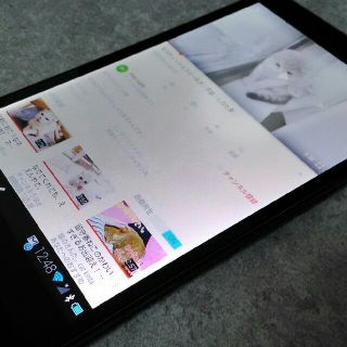 シャープ(SHARP)のシャープ au AQUOS PAD SHT21アンドロイドタブレットtablet(タブレット)